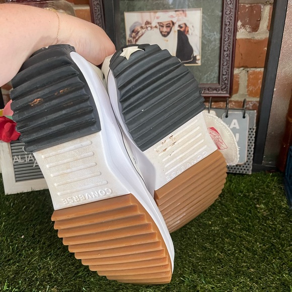 Converse Run Star Hike Hi Women Shoes Sneakers high tops White 100% Authentic - Picture 10 of 12